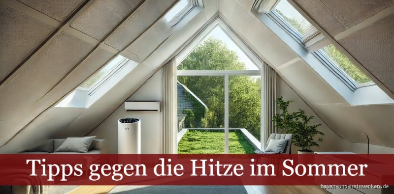 Wie heiß wird ein Dachboden im Sommer?