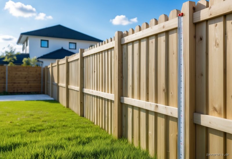 Wie hoch darf der Zaun im Garten sein?
