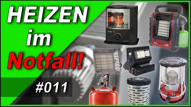 Wie kann man im Notfall heizen?