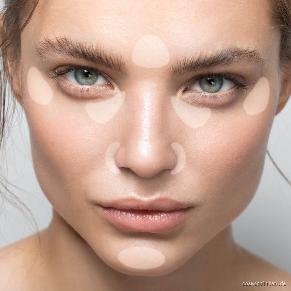 Wo trägt man den Concealer auf?