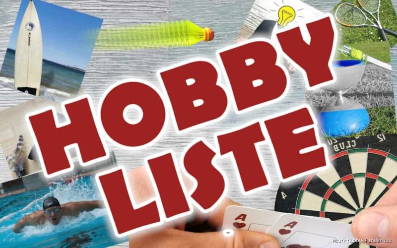 Was zählt alles als Hobby?