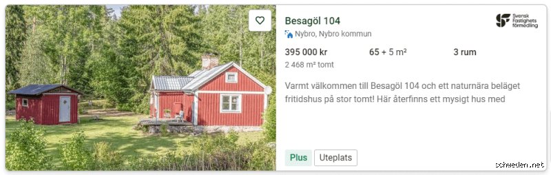 Wie viel kostet eine Wohnung in Schweden?