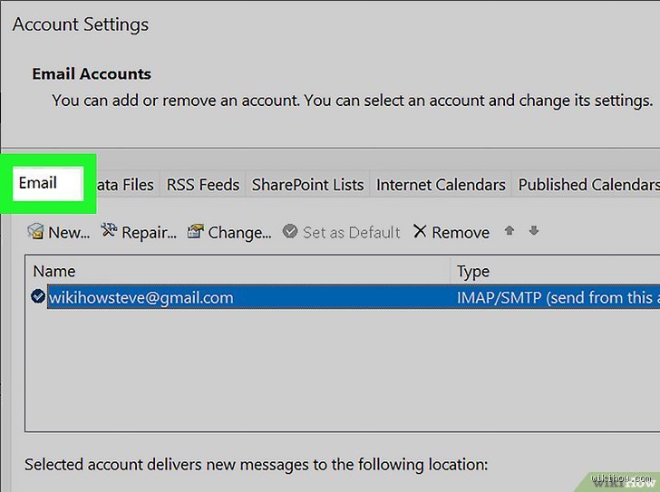C'est quoi le SMTP de Outlook ?