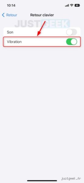 Comment activer le retour haptique clavier iPhone ?