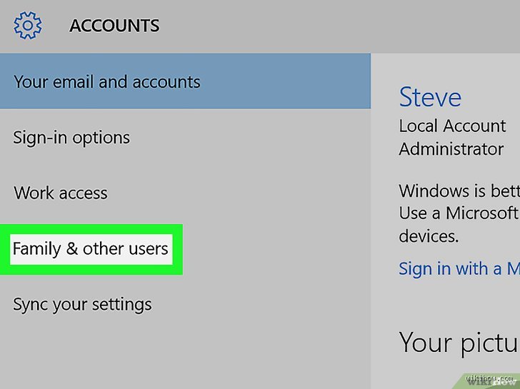 Comment ajouter une personne sur PC ?