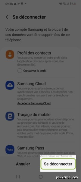 Comment déconnecter son téléphone d'un autre appareil ?