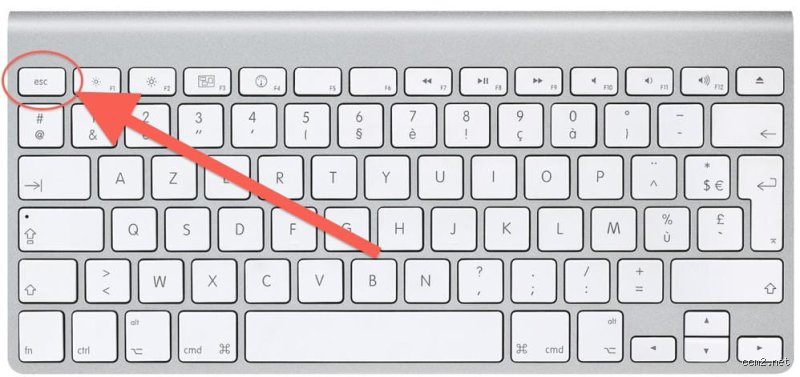 Comment faire Échap sur Windows ?