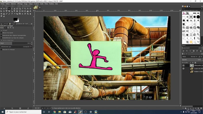 Comment insérer une photo dans Gimp ?