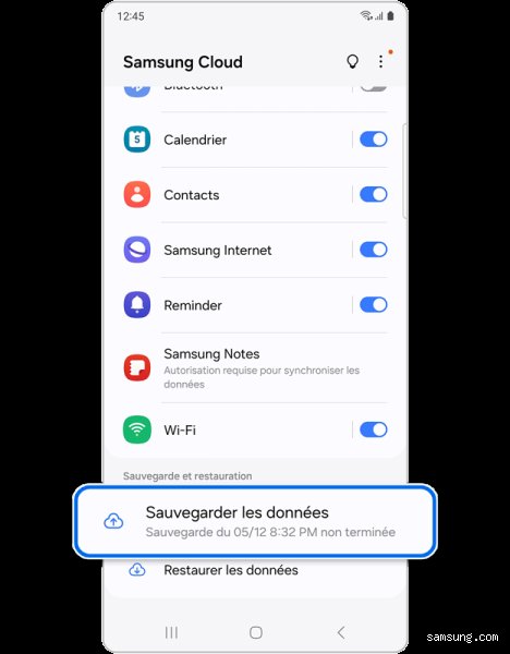 Comment récupérer les données d'un Samsung à l'autre ?