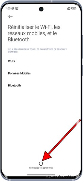 Comment réinitialiser les paramètres réseau sur Redmi ?