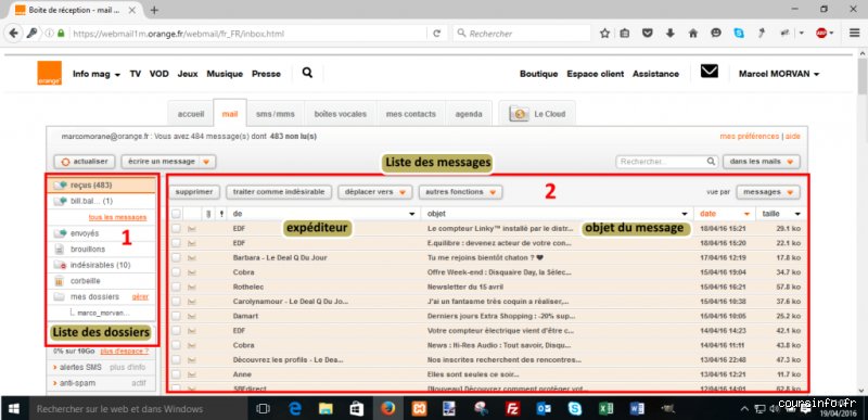 Comment rétablir mes mails Orange ?