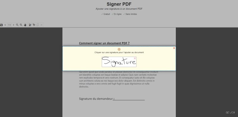 Comment savoir si un document PDF est signé ?