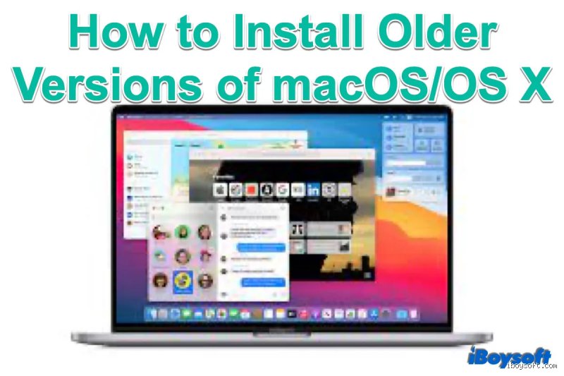 Comment télécharger et installer d'anciennes versions de macOS ?