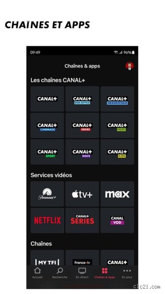 Comment voir le nombre d'appareils connectés sur myCanal ?