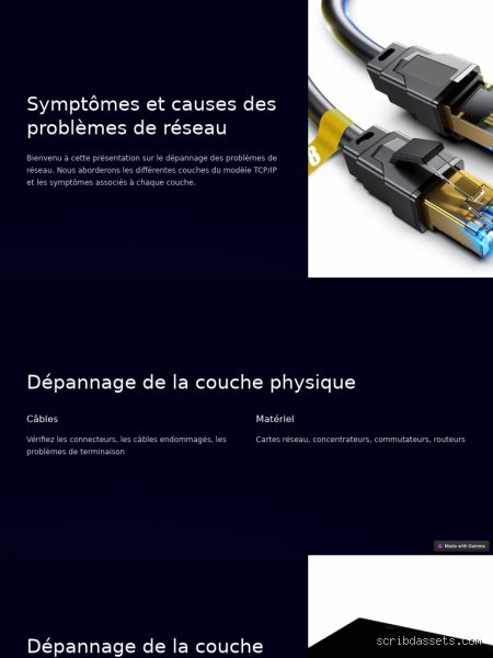 Pourquoi il y a des problèmes de réseau ?