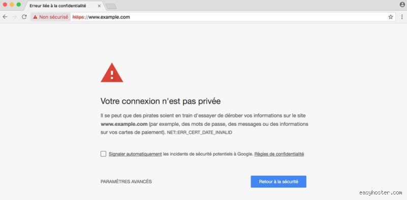 Pourquoi le message votre connexion n’est pas privée apparaît subitement et comment interpréter cette alerte de sécurité ?