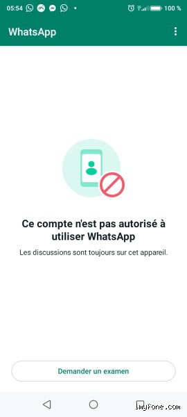 Pourquoi mon numéro est bloqué et n'est pas autorisé à utiliser WhatsApp ?