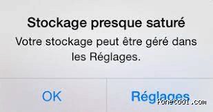 Pourquoi mon stockage est saturé ?