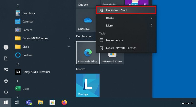 Puis-je supprimer Microsoft Edge ?