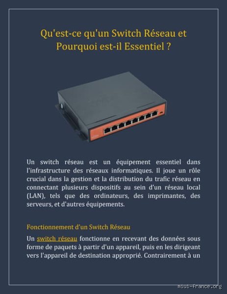 Qu'est-ce que ça veut dire switch ?