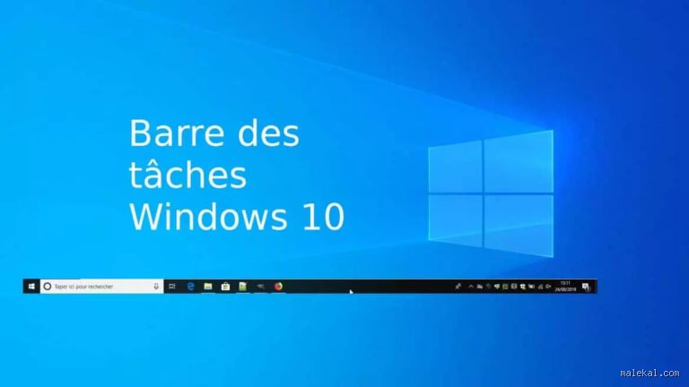 Qu'est-ce que la barre des tâches d'un ordinateur ?