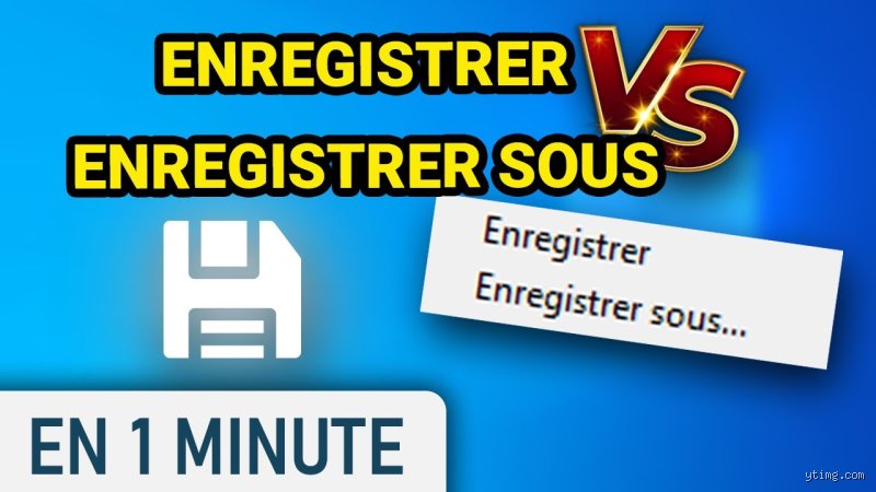 Quelle différence y a-t-il entre enregistrer et enregistrer sous : le guide ultime pour ne plus jamais perdre vos données précieuses