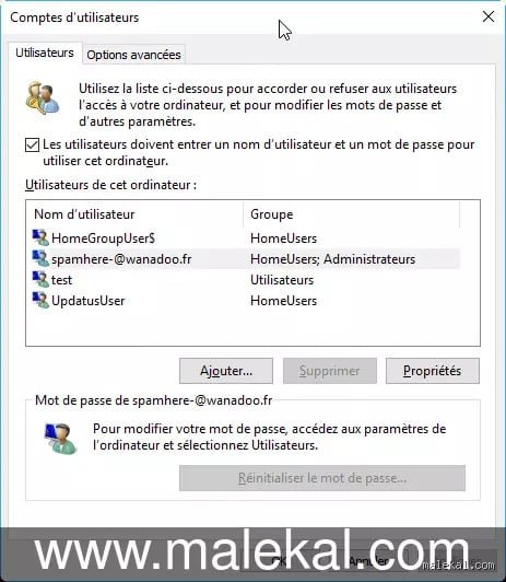 Quelle est la différence entre le compte d'un administrateur et celui d'un simple utilisateur ?