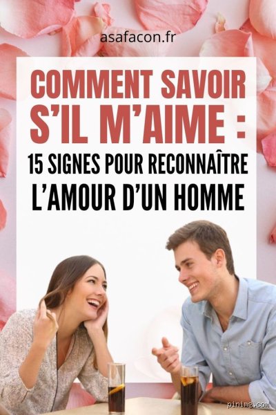 Comment savoir si il m'aime quand on fait l'amour ?
