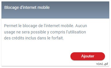 Comment bloquer son forfait internet ?