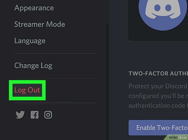 Comment se retirer de Discord ?