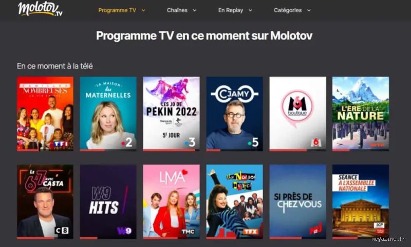Pourquoi je ne peux pas regarder TF1 sur Molotov ?