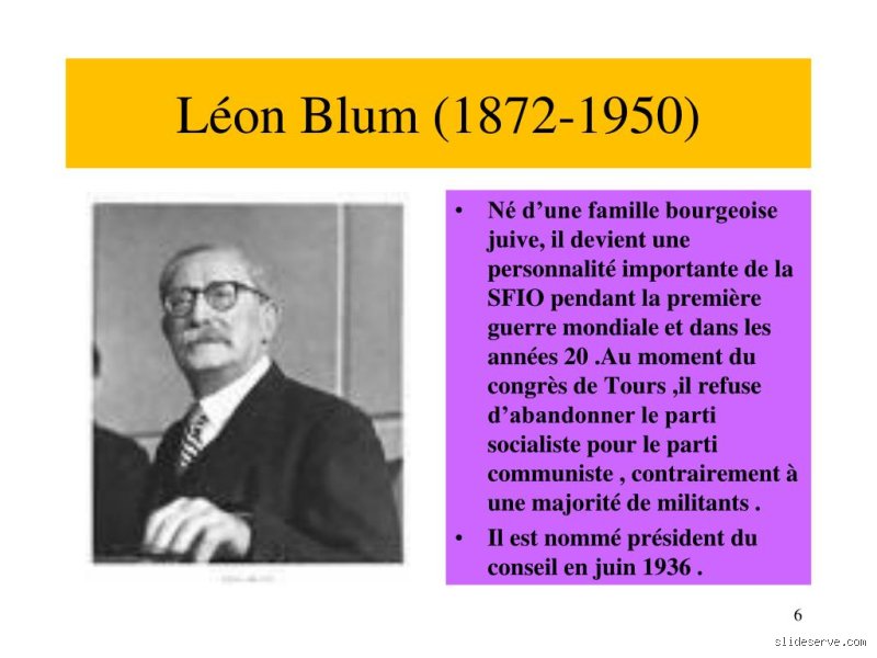 Est-ce que Léon Blum a été président de la République ?