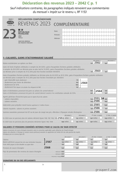 Où trouver la déclaration papier d'impôt 2023 ? (Guide Expert - Première Partie)