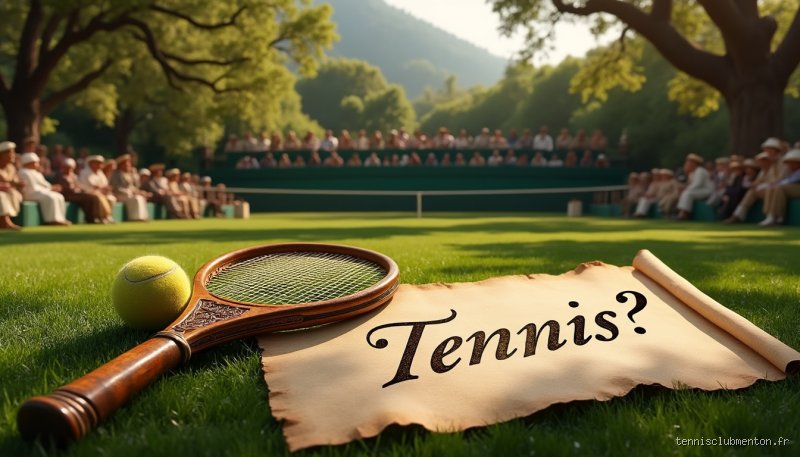 Pourquoi ça s'appelle le tennis ?