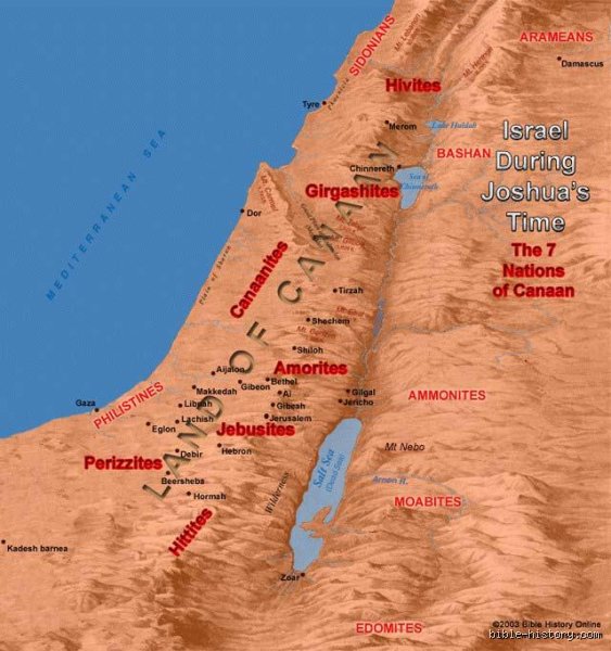 Les 7 nations de la Bible : qui étaient vraiment ces peuples maudits du pays de Canaan ?