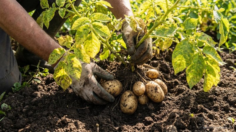 Combien de temps les pommes de terre peuvent-elles rester en terre après la mort du plant sans pourrir ?