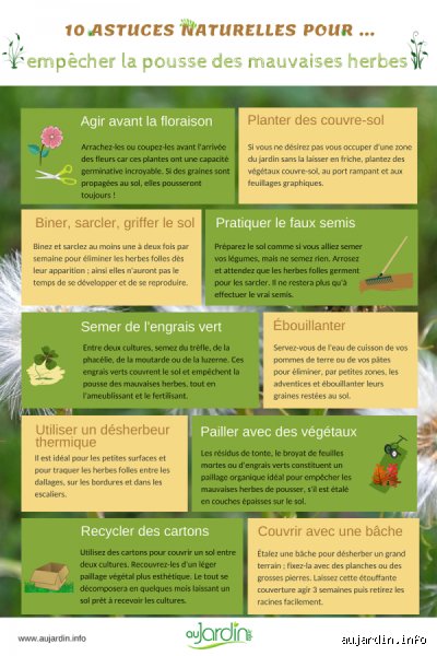 Comment faire pour éviter la repousse des mauvaises herbes ?