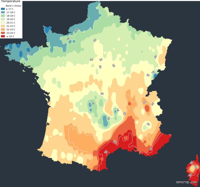 Quel été le plus chaud en France ?