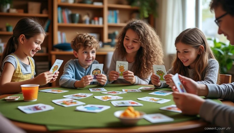 Comment jouer au jeu de 7 familles ?