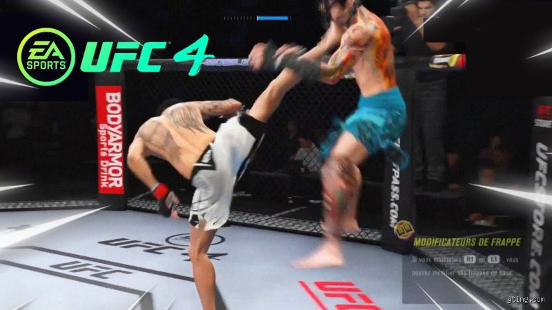 Maîtriser le coup de pied retourné dans UFC 4 sur PS4
