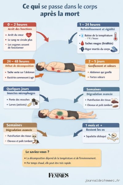 Comment on sent la mort arriver ?