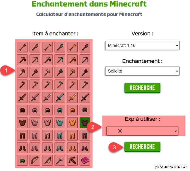 Quel est le niveau maximum d'enchantement sur Minecraft ?