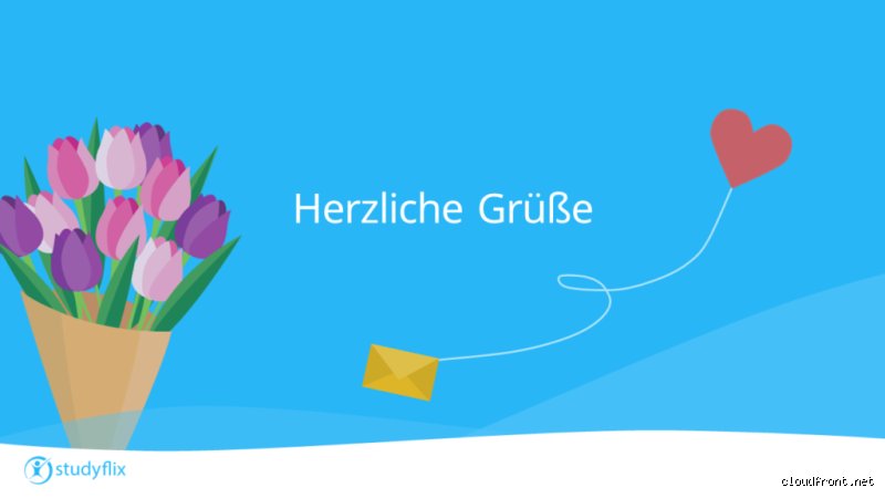 Wann benutzt man viele liebe Grüße?