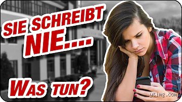 Was bedeutet es, wenn ein Mädchen "mh" schreibt?