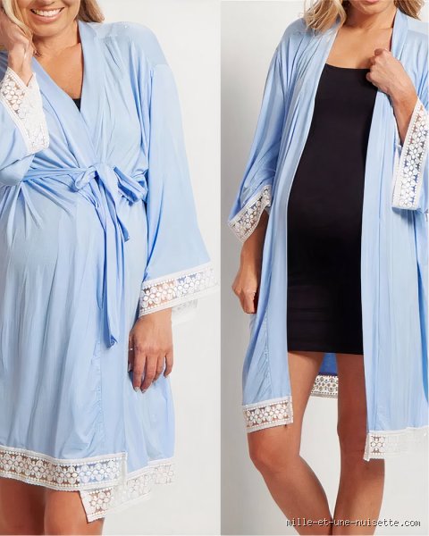 Pourquoi le peignoir est l'allié secret de votre valise de maternité ?