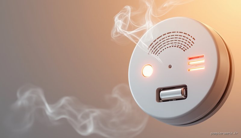 Est-ce qu'un détecteur de fumée doit clignoter ?