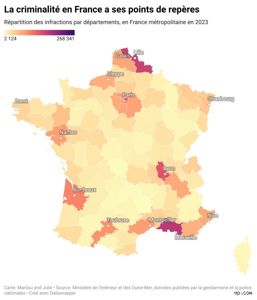 Où se situe le taux de criminalité le plus bas en France ? Le palmarès inattendu des havres de paix