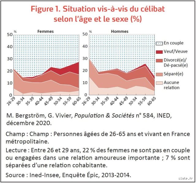 Pourquoi il y a beaucoup de célibataires en France ?
