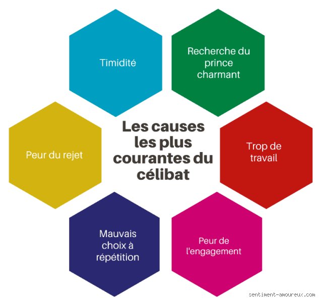 Quelles sont les causes du célibat ?