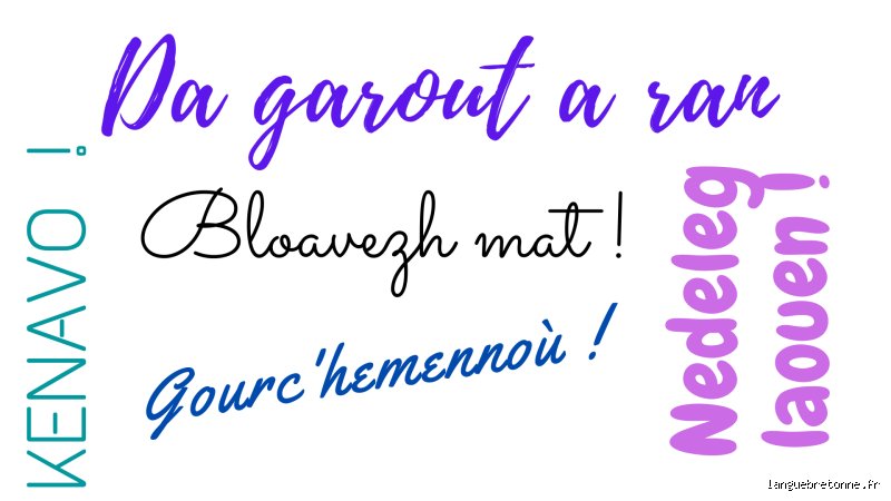 Comment dire allez en breton ?